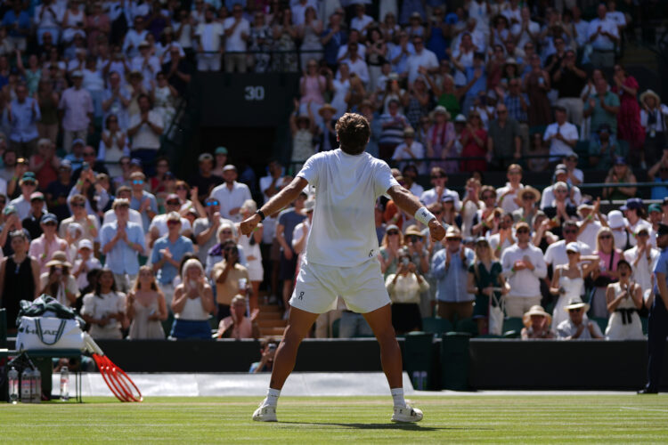 Italians have big day at Wimbledon